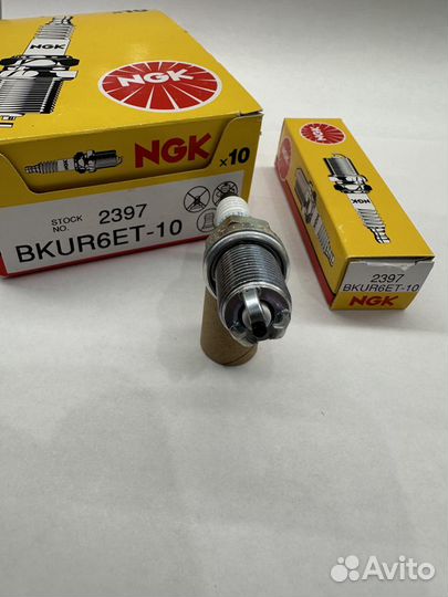 Свеча зажигания NGK 2397, bkur6ET10