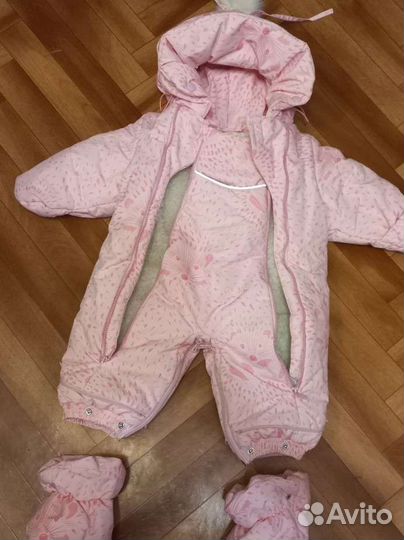 Зимний комбинезон для девочки