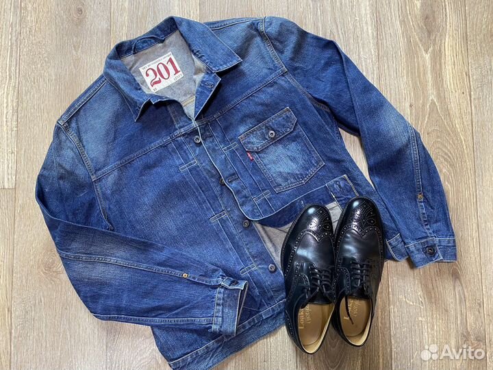Джинсовая куртка Levis 201,оригинал