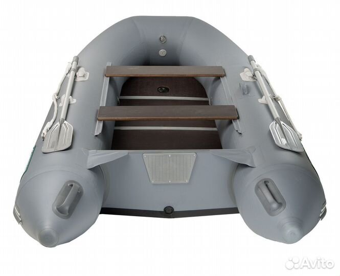 Лодка пвх Gladiator B370 темно-серый