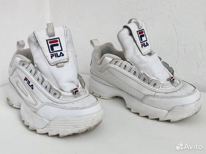 Fila Белые женские кроссовки Disruptor 2 Premium