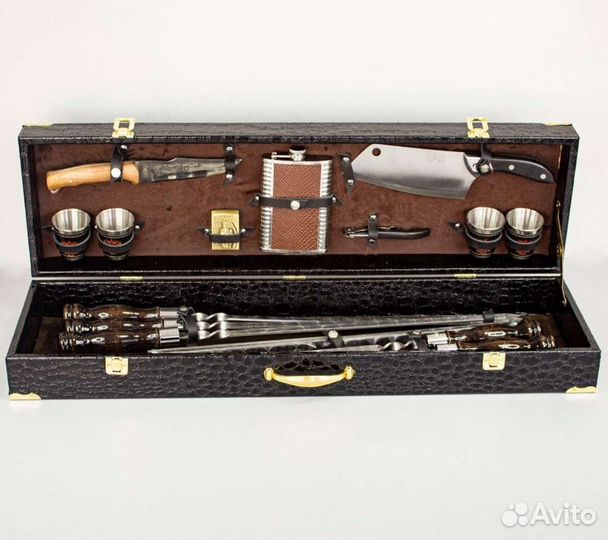 Набор шашлычный подарочный для пикника