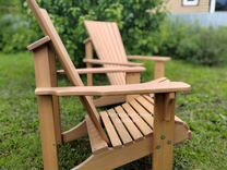 Садовое кресло Адирондак из массива дерева