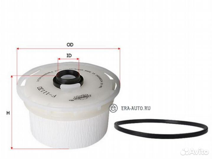 Sakura F11130 Фильтр топливный элемент