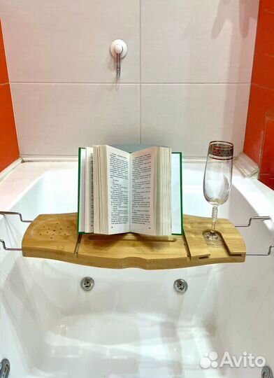 Полка столик для ванной