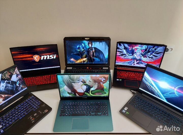Мощные игровые ноутбуки MSI Asus Acer Lenovo
