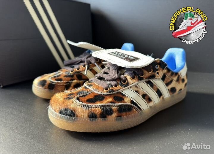 Adidas Samba Wales Bonner Leopard