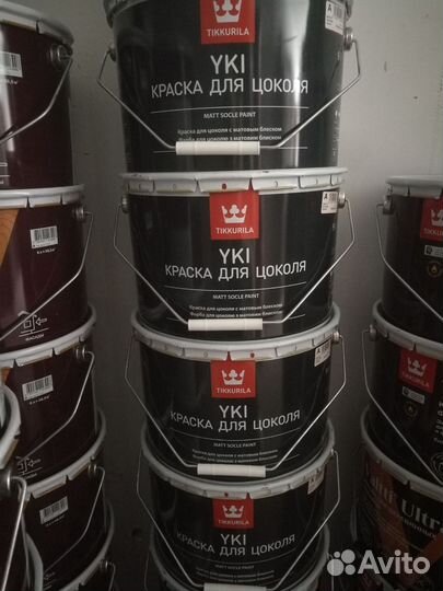 Фасадная краска Tikkurila Yki 2,7л