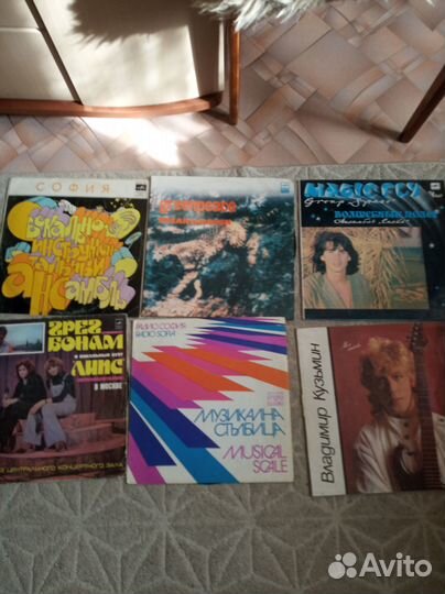 Виниловые пластинки СССР