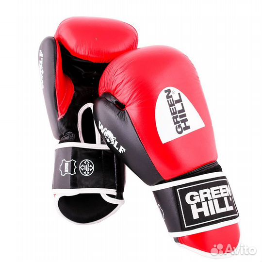 Перчатки боксерские Green Hill Wolf Кожа