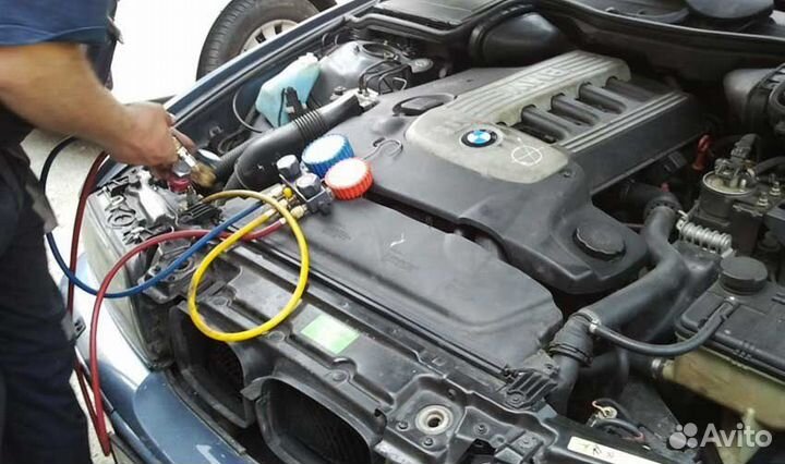 Заправка автокондиционеров