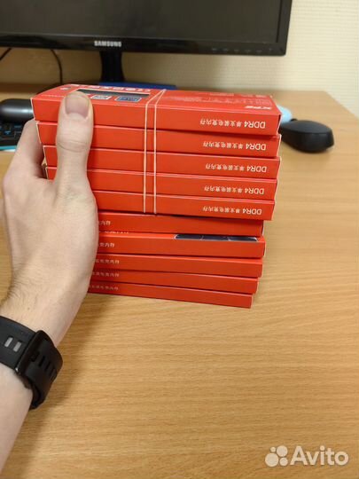 Оперативная память ddr4 16gb 3600mhz Adata D35