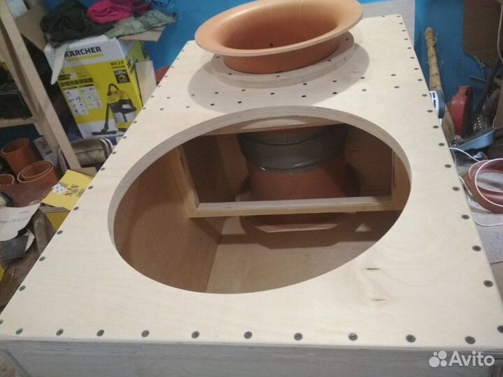 Трубы для сабвуфера с раскрывами. Фазоинвертор