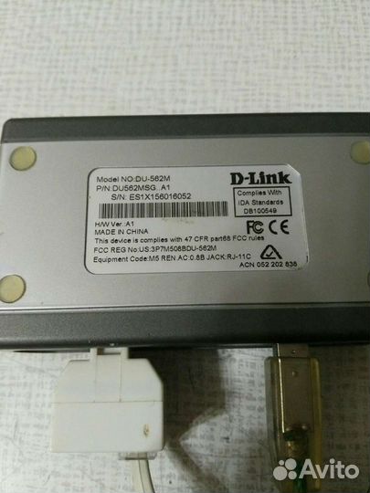 Модем D-Link, модель NO DU -562M