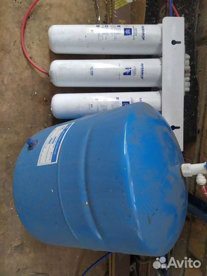 Фильтр аквафор осмос, нет 4го фильтра