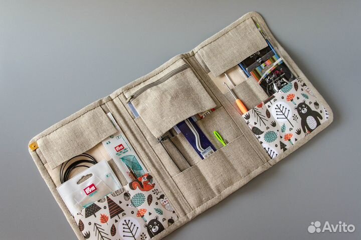 Пенал для спиц и крючков 