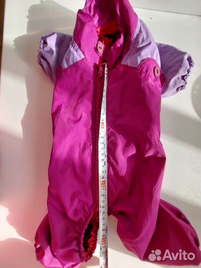 Дождевик для собаки девочки