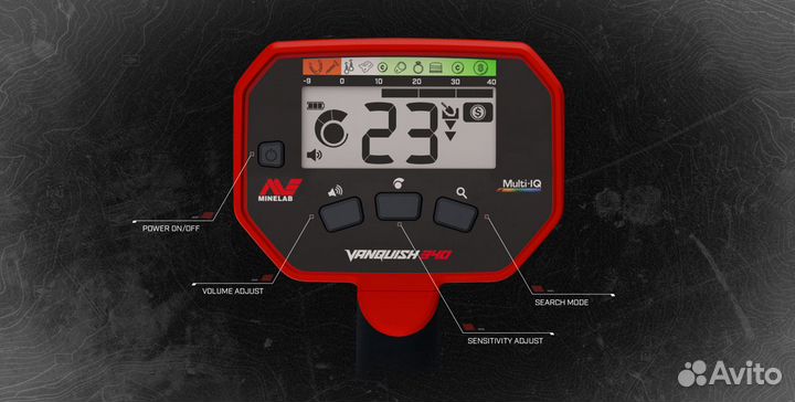 Металлоискатель minelab Vanquish 340