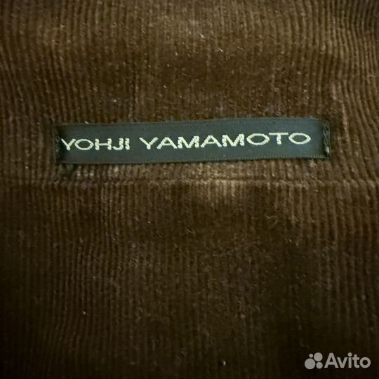 Yohji Yamamoto вельветовый пиджак оригинал