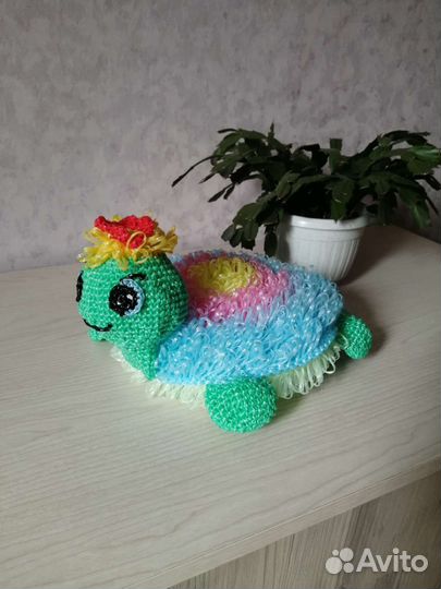 Мочалка ручной работы