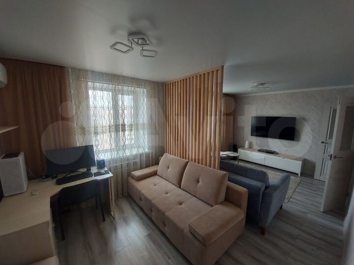 2-к. квартира, 53,8 м², 11/16 эт.