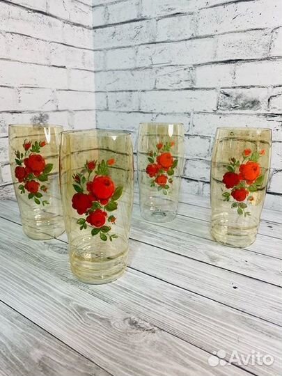 Стаканы стекло СССР