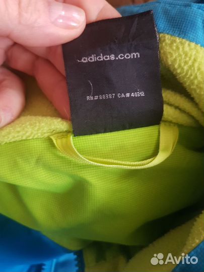 Куртка мужская зимняя пуховик adidas бу,оригинал