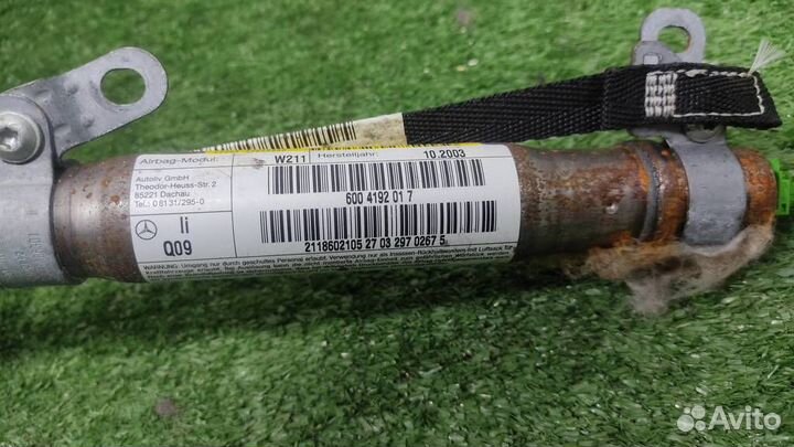 Подушка безопасности (шторка) левая Mercedes Benz