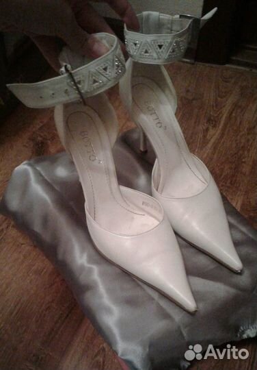 Туфли свадебные р-р 37-38