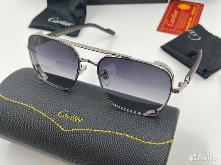 Солнцезащитные очки мужские cartier