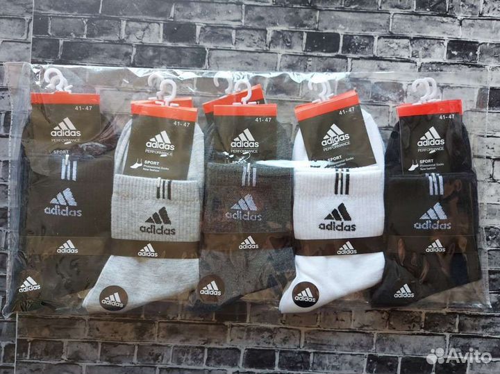 Носки Nike Adidas Puma Reebok