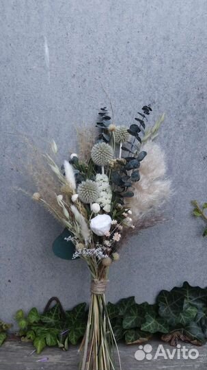 Цветы букет сухоцветы