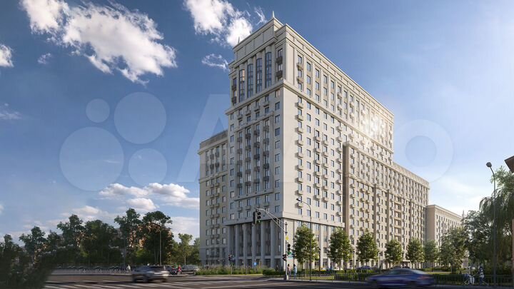 2-к. квартира, 89,8 м², 12/17 эт.