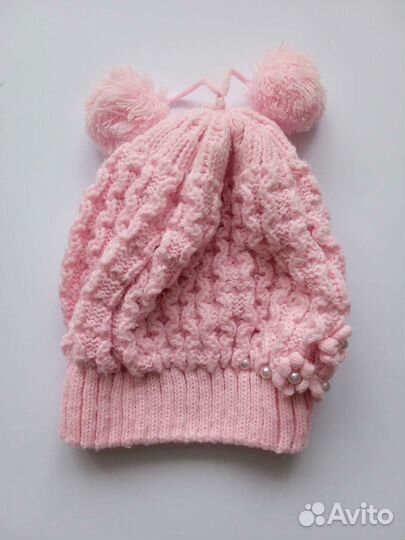 Шапки демисезон,шарфы,варежки для девочки