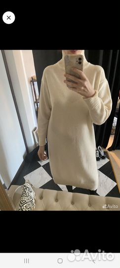 Uniqlo платье шерсть