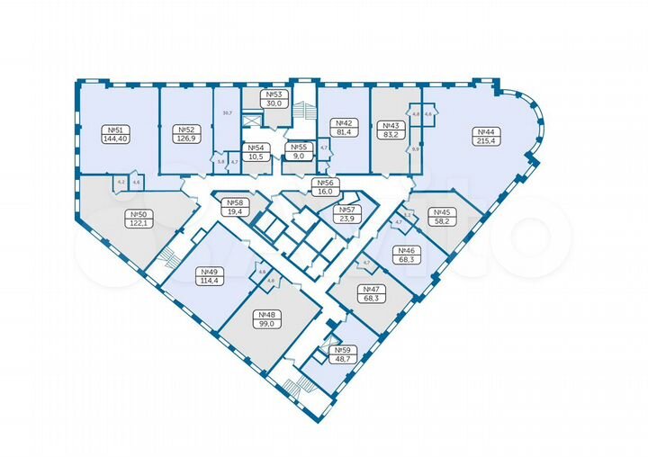 Офис, 114.4 м²