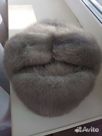 Норковая шапка мужская