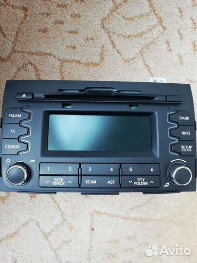 Штатная магнитола kia sportage