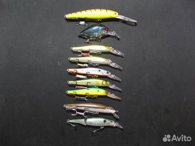Наборы воблеров и блесен для троллинга и другие