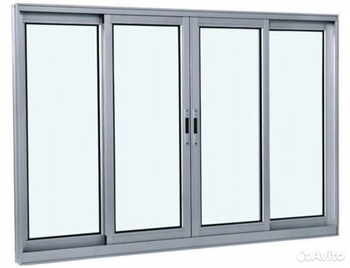 Алюминиевые окна и двери