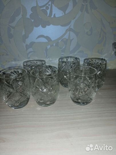 Фужеры, рюмки, стопки