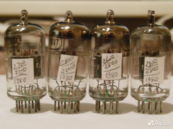 12AV7 Tung-Sol NOS радиолампы США 70г