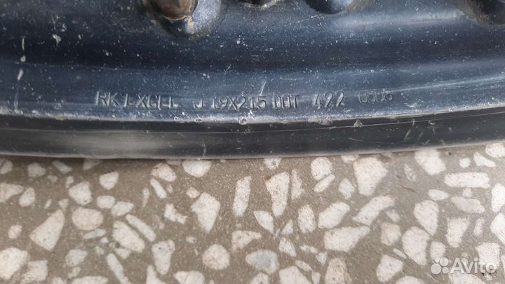 Колесо заднее r19 excel кроссовое