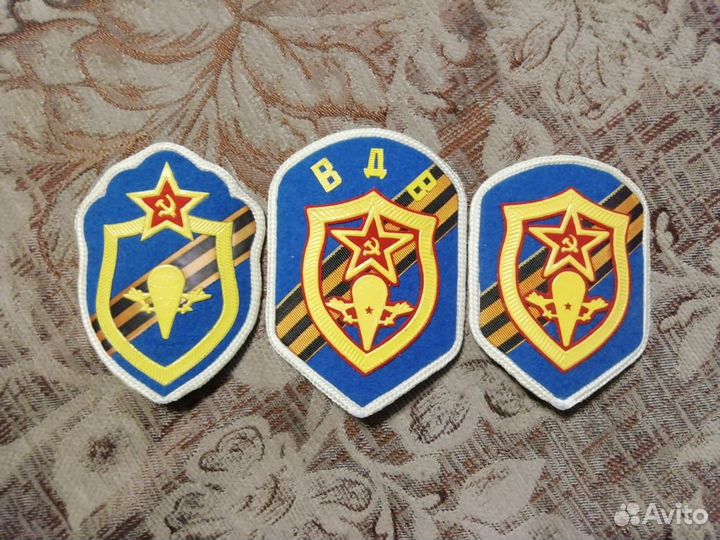 Дембельские шевроны вдв СССР