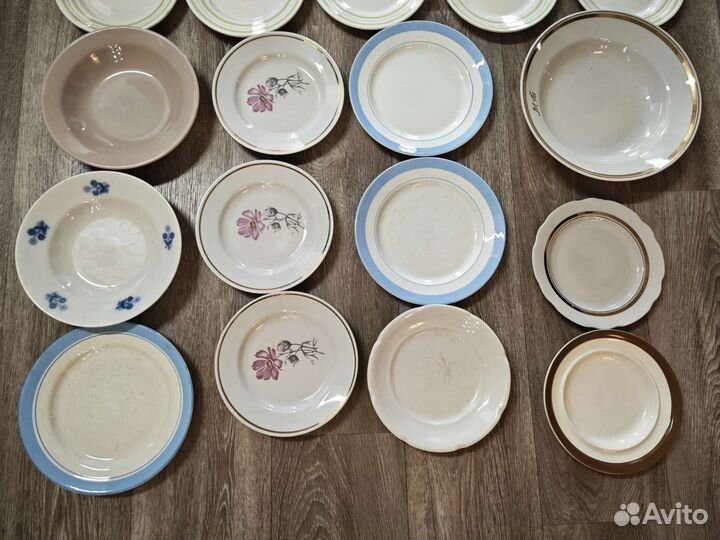 Тарелки СССР, зик, Песочное, Дулево