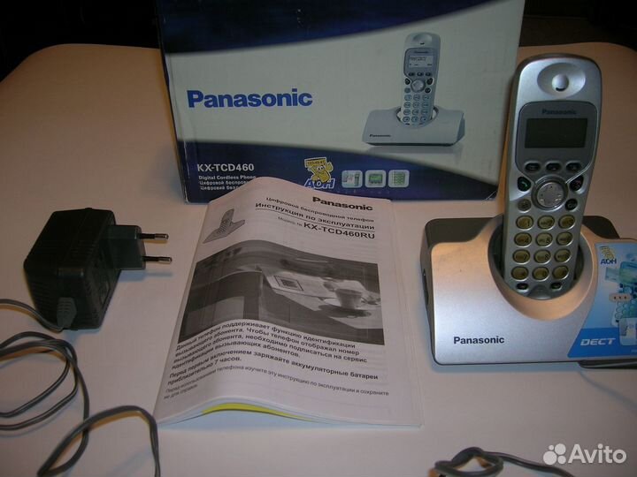 Стационарный телефон Panasonic KX-TCD460