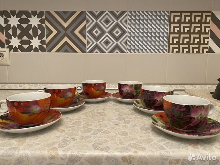 Чайный сервиз на 6 персон