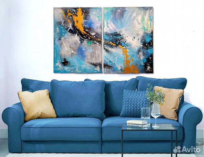 Картина абстракция