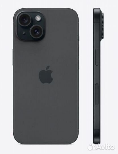 Смартфон Apple iPhone 15 128Gb Black (1 sim + eSIM