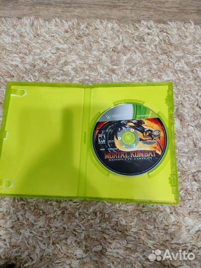 Диск Mortal kombat на xbox 360
